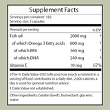 Omega 3 from Fish Oil Softgels