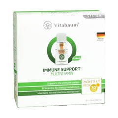Immune Support - Cure - Monthly supply - pack of 30 vials - 10ml - Vitabaum®
