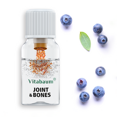 Joint & Bones support - with Vitamin D3 & K - Monthly supply - pack of 30 vials - 10ml - Vitabaum®