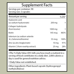 Hyaluron & Collagen - 180 capsules