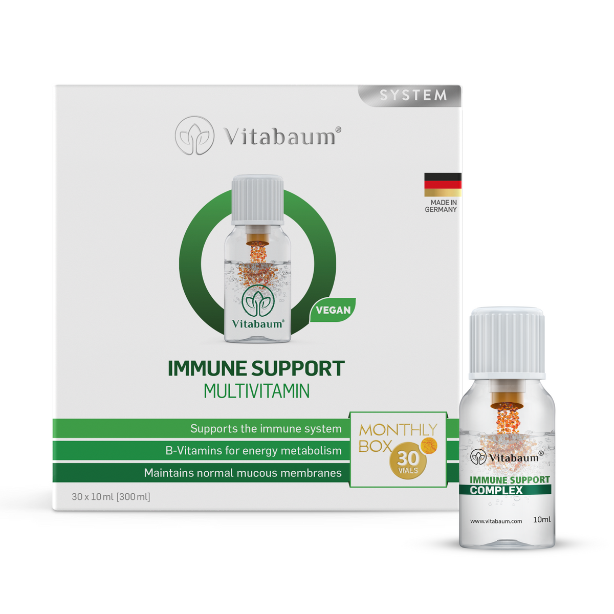 Immune Support - pack of 30 vials - Vegan