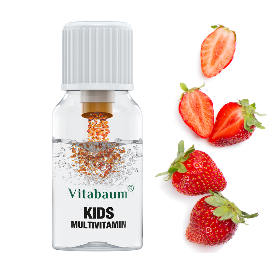 Multivitamin Kids - Monthly supply - pack of 30 vials - 10ml - Vitabaum®